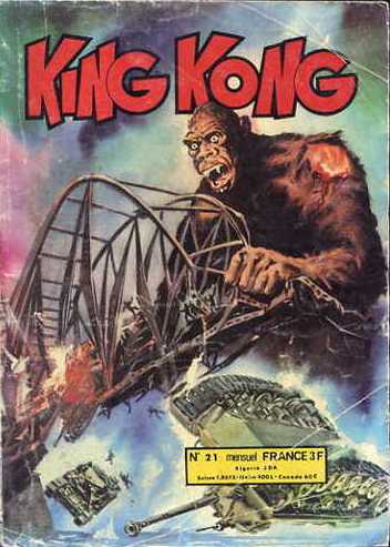 Scan de la Couverture King Kong 1 n 21